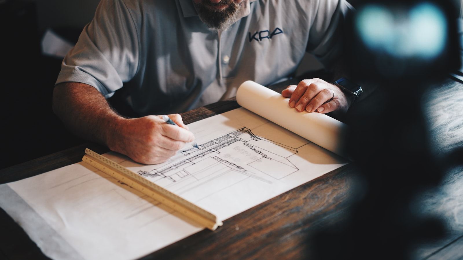 Construction takeoff workspace with plans, measurements, and tools